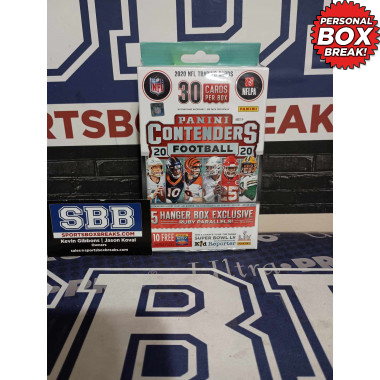 2020 Panini Contenders Football Hanger Box (Personal Box) Football